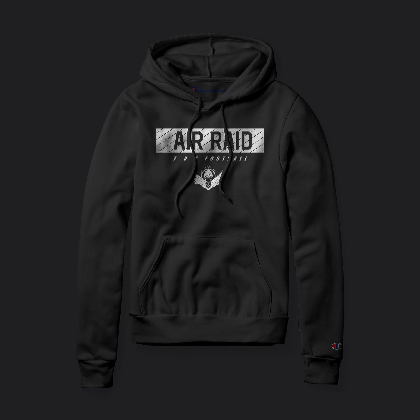 AIR RAID CLEAN CUT ON CHAMPION HOODIE