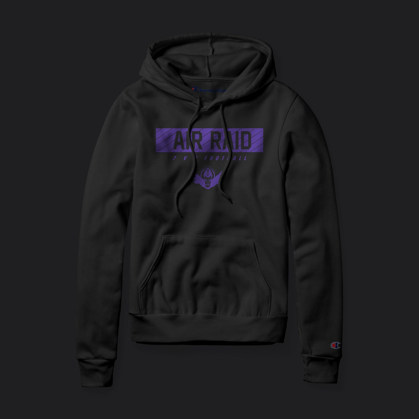 AIR RAID CLEAN CUT ON CHAMPION HOODIE