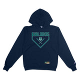 LOBOS HOME PLATE ON CHAMPION HOODIE