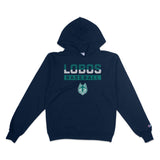 LOBOS TWO TONE HOODIE ON CHAMPION